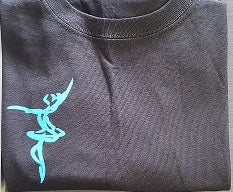 T-Shirt Small Dancing Girl Logo